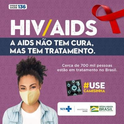 A AIDS não tem cura, mas tem tratamento!