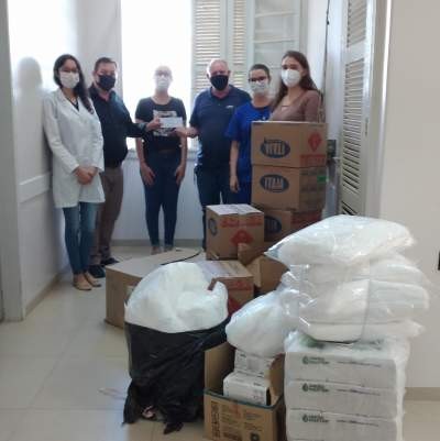 Associação Hospitalar São José recebe doação para o enfrentamento do Covid-19