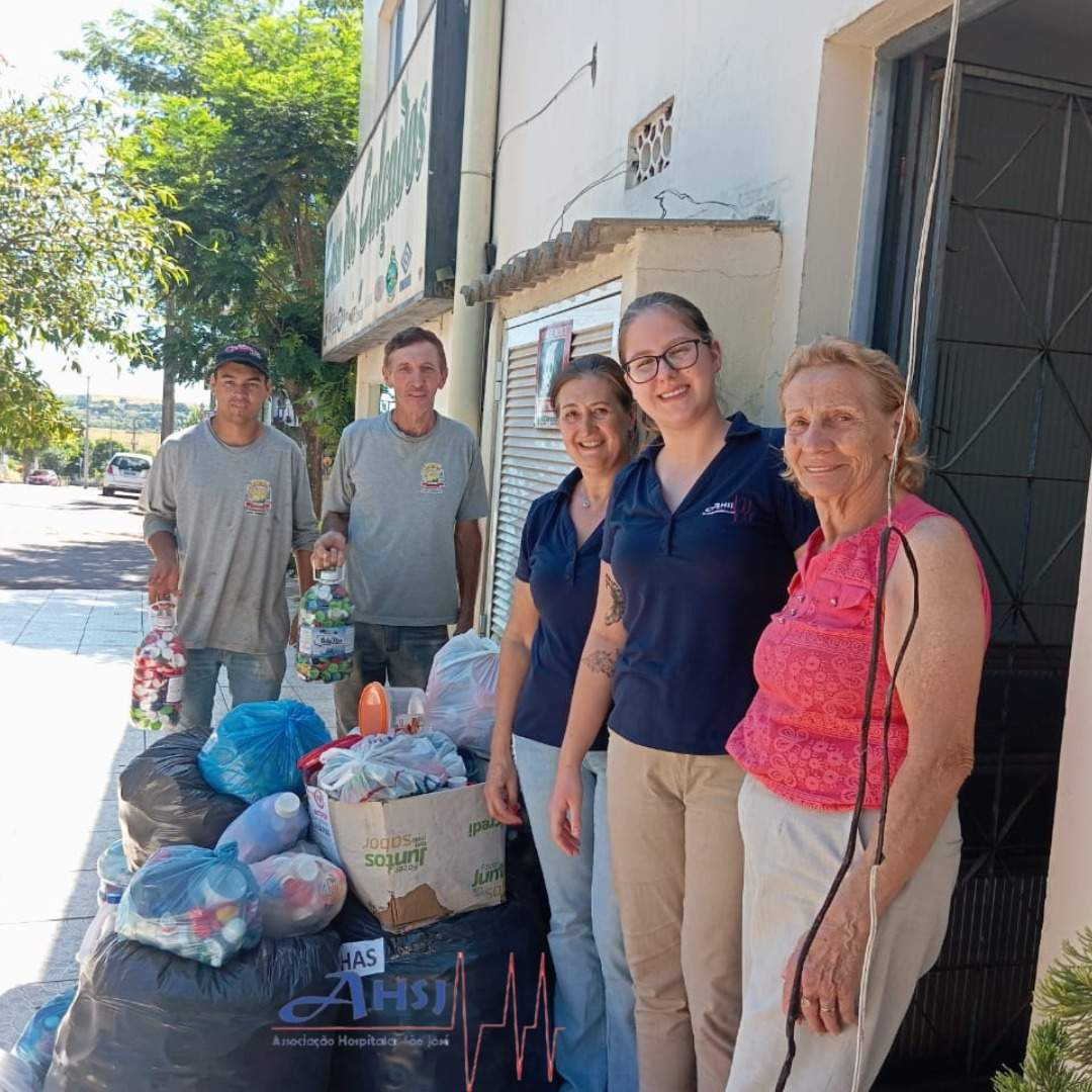 Campanha Tampinha Solidária arrecada mais de 600 kg de material para o Hospital São José