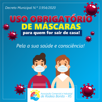 Faça a sua parte também! USE MÁSCARA!⁣