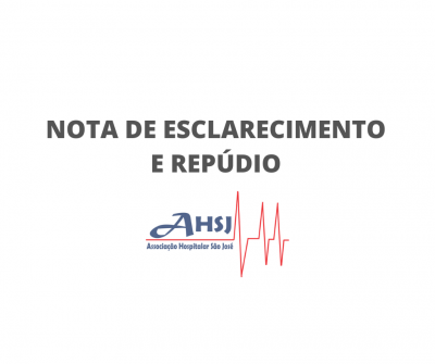 NOTA DE ESCLARECIMENTO E REPÚDIO