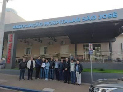 Imagem: Recurso de R$ 500 mil é destinado ao Hospital São José para investimentos em saúde