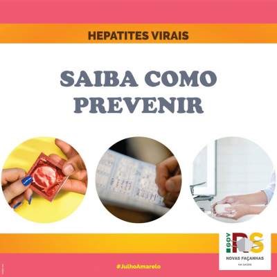 Saiba como prevenir as hepatites virais: